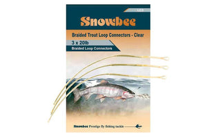 Snowbee Braided Trout Loops Clear (3 per pack)