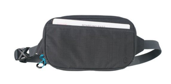 Lifeventure RFiD Recycled Travel Belt Pouch (Grey)