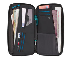 Load image into Gallery viewer, Lifeventure RFiD Recycled Travel Wallet (Grey)