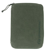 Load image into Gallery viewer, Lifeventure RFiD Mini Recycled Travel Wallet (Olive)
