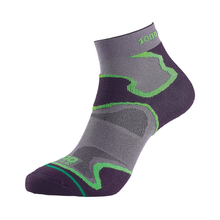 Load image into Gallery viewer, 1000 Mile Men's Fusion Antiblister Tactel® Double Layer Anklet Socks (Black)
