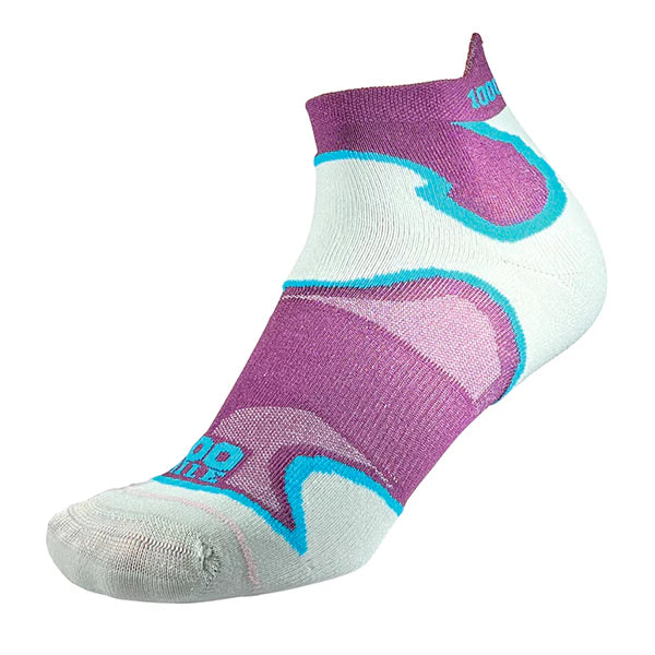 Calze Uomo 1000 Mile Ultimate Tactel - Antivescica Doppio Strato Caviglia - Multicolore