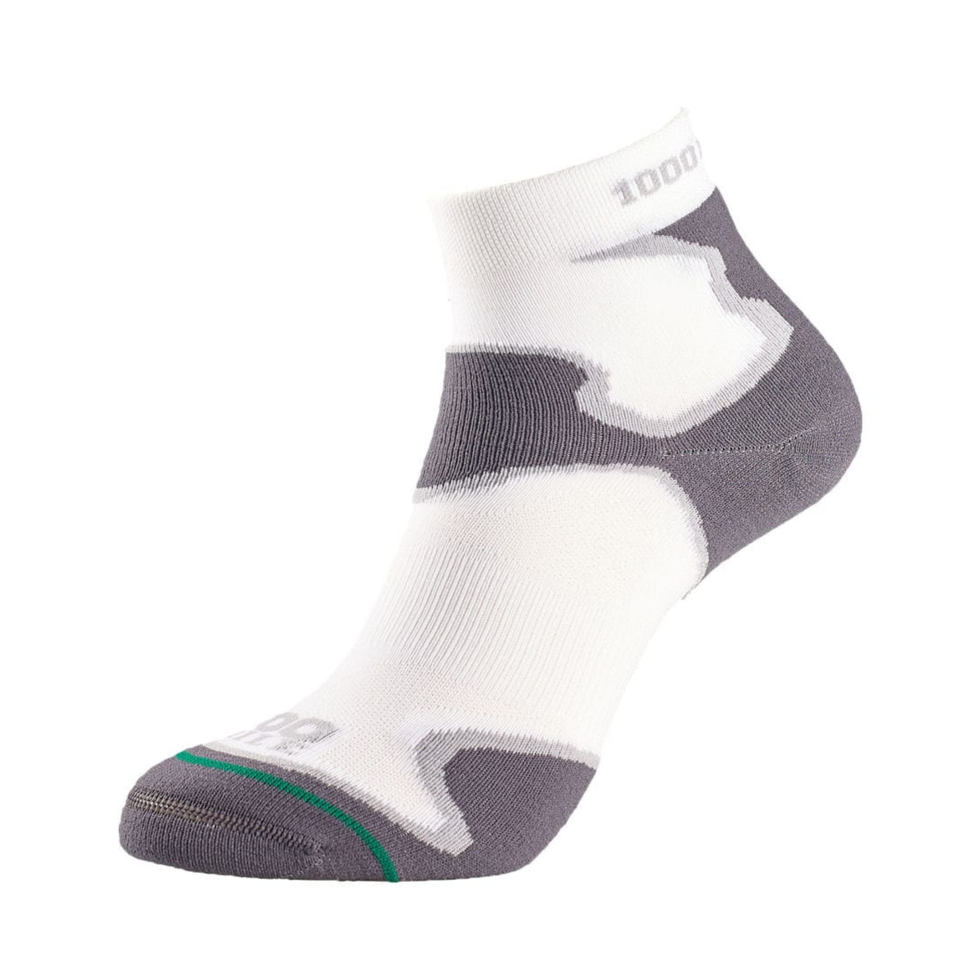 1000 Mile Women's Fusion Tactel® Double Layer Anklet Socks (White)