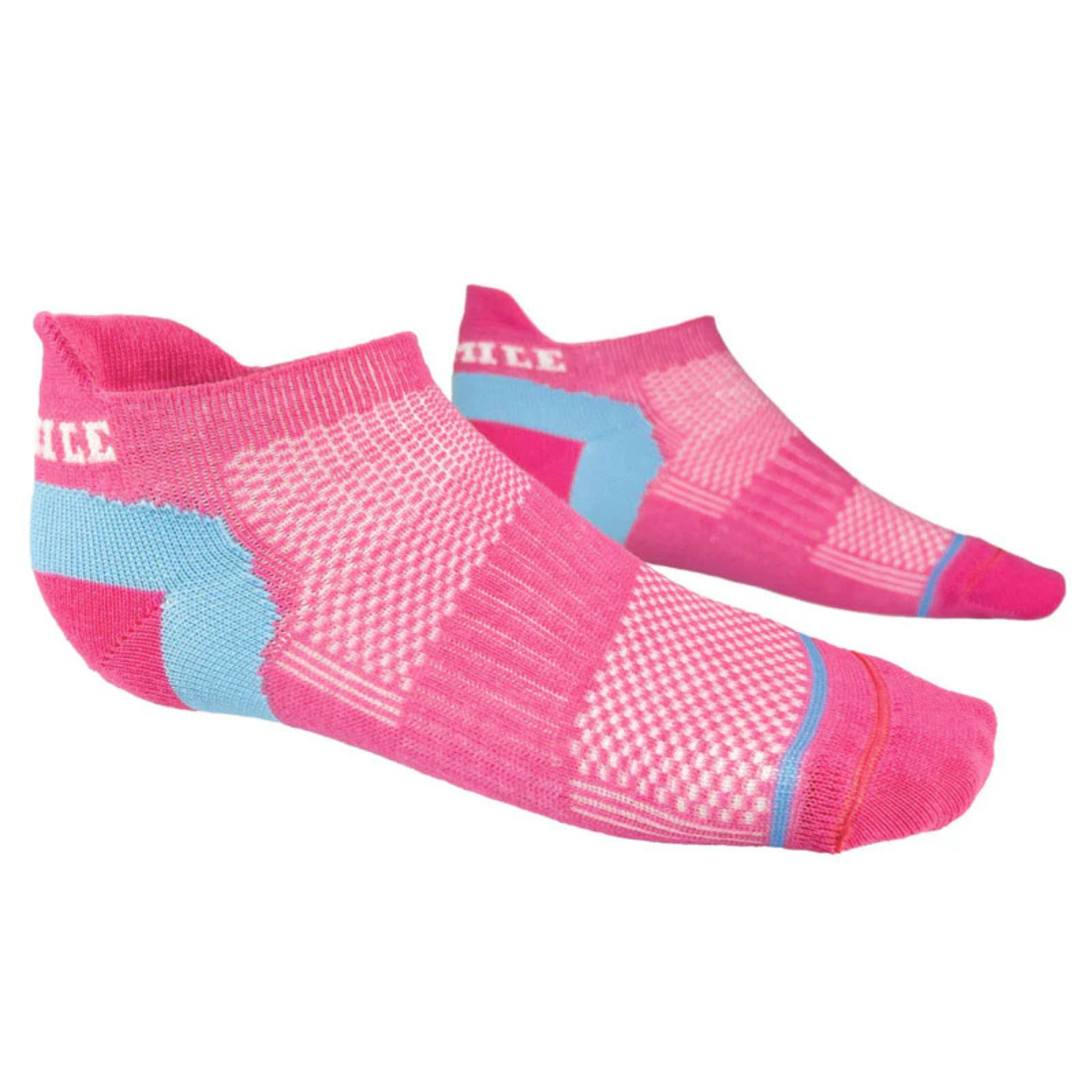 1000 Mile Women's Ultimate Tactel® Trainer Double Layer Liner Socks (Hot Pink)