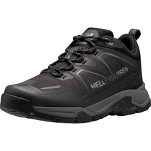 Load image into Gallery viewer, Helly Hansen Men&#39;s Cascade Low HT Waterproof Trail Shoes (Black/Charcoal)
