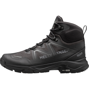 Helly Hansen Men's Cascade HT Waterproof Mid Trail Boots (Black/New Light Grey)