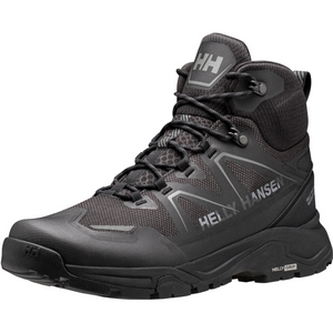 Helly Hansen Men's Cascade HT Waterproof Mid Trail Boots (Black/New Light Grey)