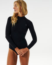 Load image into Gallery viewer, Rip Curl Women&#39;s Mirage Ultimate Long Sleeve UPF Swim Suit (Black)
