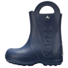 Load image into Gallery viewer, Crocs Kids Handle It Rain Wellies (Navy)(Sizes C6-J3)
