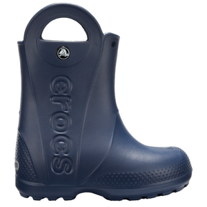 Crocs Kids Handle It Rain Wellies (Navy)(Sizes C6-J3)