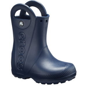 Crocs Kids Handle It Rain Wellies (Navy)(Sizes C6-J3)