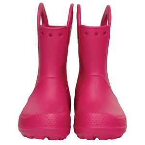 Crocs Kids Handle It Rain Wellies (Pink)(Size C6-J3)