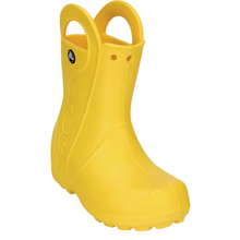 Load image into Gallery viewer, Crocs Kids Handle It Rain Wellies (Yellow)(Sizes C6-J3)
