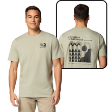 Load image into Gallery viewer, Columbia Men&#39;s Explorers Canyon Back Short Sleeve Tee (Safari/Explore Outdoors)
