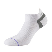 Load image into Gallery viewer, 1000 Mile Women&#39;s Ultimate Tactel® Trainer Double Layer Liner Socks (White)
