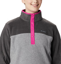Load image into Gallery viewer, Columbia Women&#39;s Benton Springs Half Snap Fleece (Light Grey Heather/Shark)
