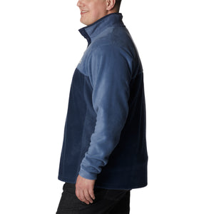 Columbia Men's Steens Mountain Half Snap Fleece (Collegiate Navy/Dark Mountain)