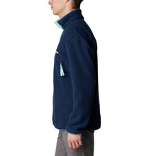 Load image into Gallery viewer, Columbia Men&#39;s Helvetia Half Snap Fleece (Collegiate Navy/Spray/Cloudburst)
