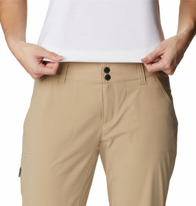 Columbia Women's Saturday Trail Stretch Trousers (British Tan) (Size 12/Long only)