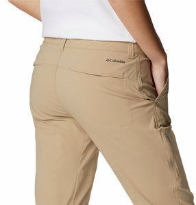 Columbia Women's Saturday Trail Stretch Trousers (British Tan) (Size 12/Long only)