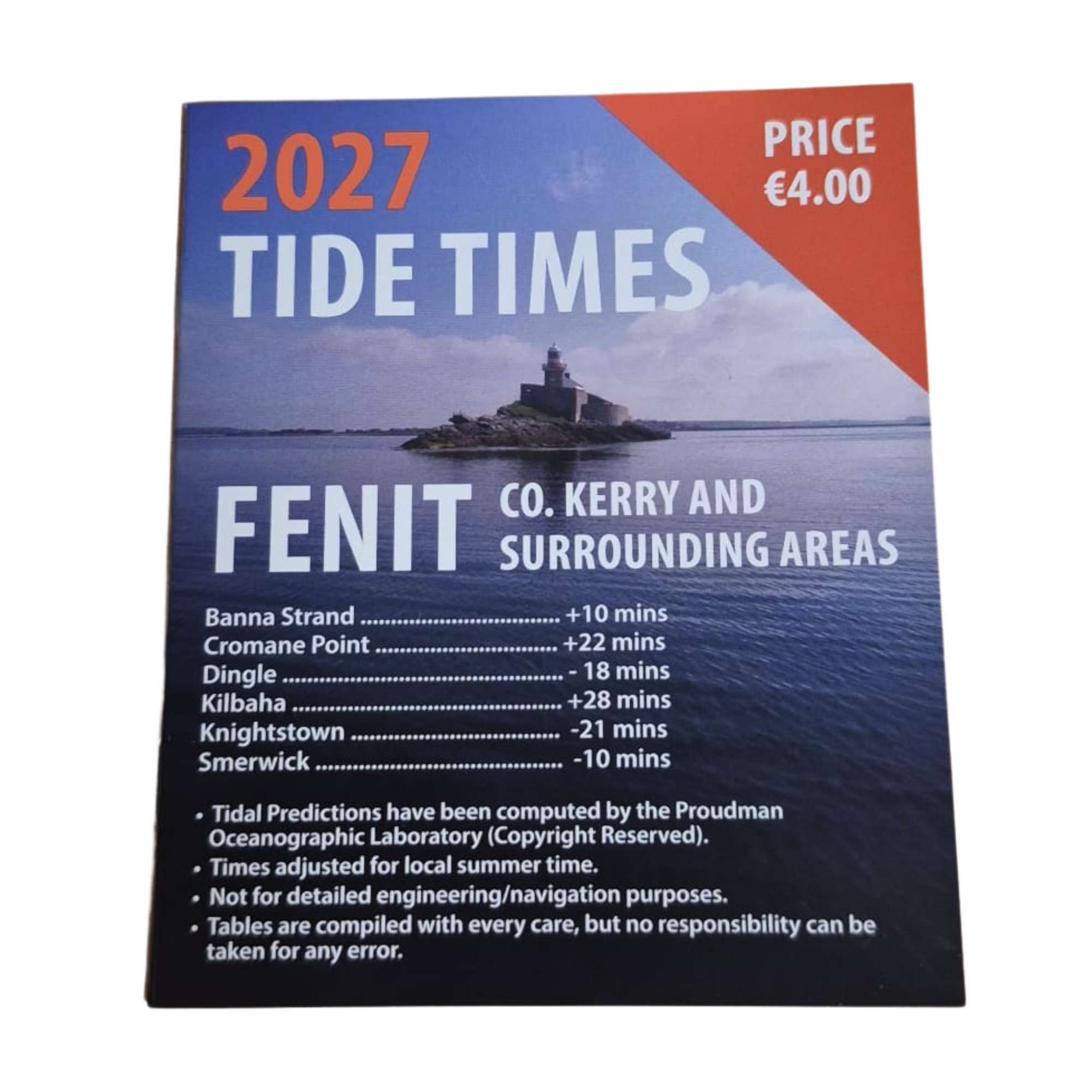 2027 Fenit Kerry Tidetables Angling Sailing Fishing Watersports PST-2027