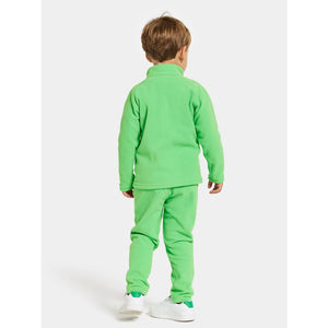 Didriksons Kids Monte Full Zip Fleece Jacket (Frog Green) Ages 1-10)
