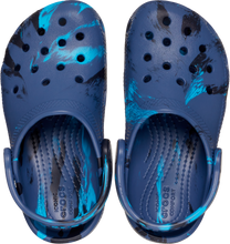 Load image into Gallery viewer, Crocs Classic Marbled Clogs - Toddler (Navy) (SIZES C4-C10)
