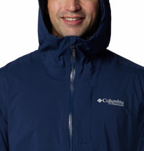 Load image into Gallery viewer, Columbia Men&#39;s Omni-Tech Ampli-Dry II Waterproof Shell Jacket (Collegiate Navy)
