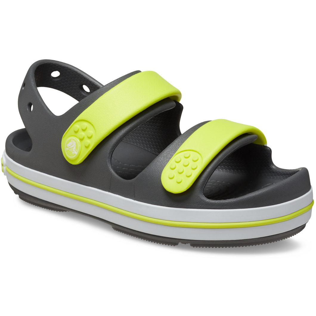 Crocs Crocband Cruiser Sandals - Toddler (Slate Grey)(Sizes C4-C10)