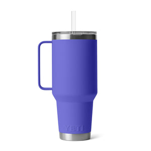 Yeti Rambler Mug with Straw Lid (42oz/1.2L)(Ultra Marine Violet)