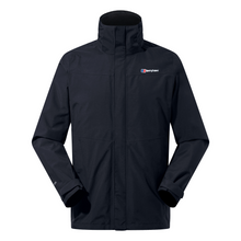 Load image into Gallery viewer, Berghaus Men&#39;s Hillwalker Gemini Gore-Tex 3-IN-1 Waterproof Insulated Jacket (Black)
