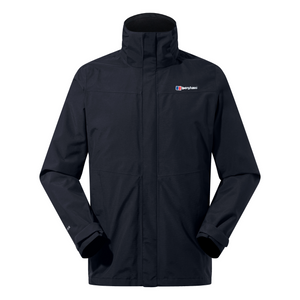 Berghaus Men's Hillwalker Gemini Gore-Tex 3-IN-1 Waterproof Insulated Jacket (Black)