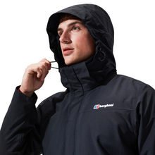 Load image into Gallery viewer, Berghaus Men&#39;s Hillwalker Gemini Gore-Tex 3-IN-1 Waterproof Insulated Jacket (Black)
