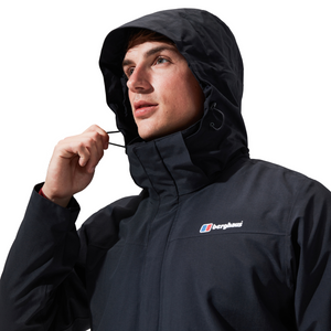 Berghaus Men's Hillwalker Gemini Gore-Tex 3-IN-1 Waterproof Insulated Jacket (Black)