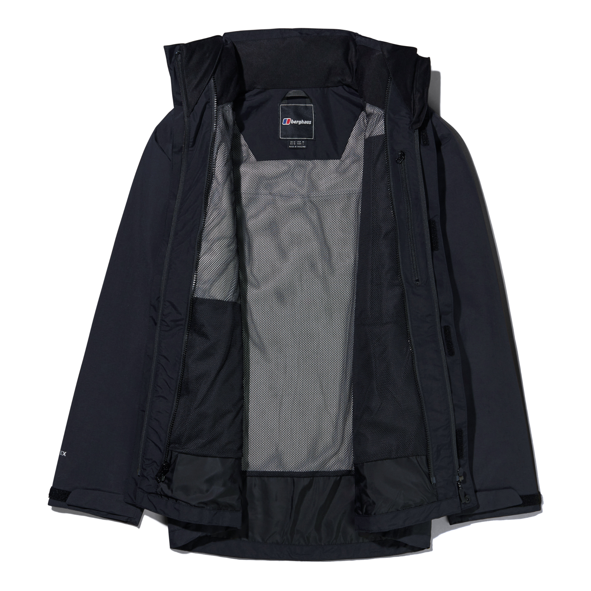 Berghaus Men's Hillwalker Interactive 2L Gore-Tex Jacket (Black)