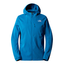 Load image into Gallery viewer, The North Face Men&#39;s Nimble Hooded Softshell Jacket (Adriatic Blue)
