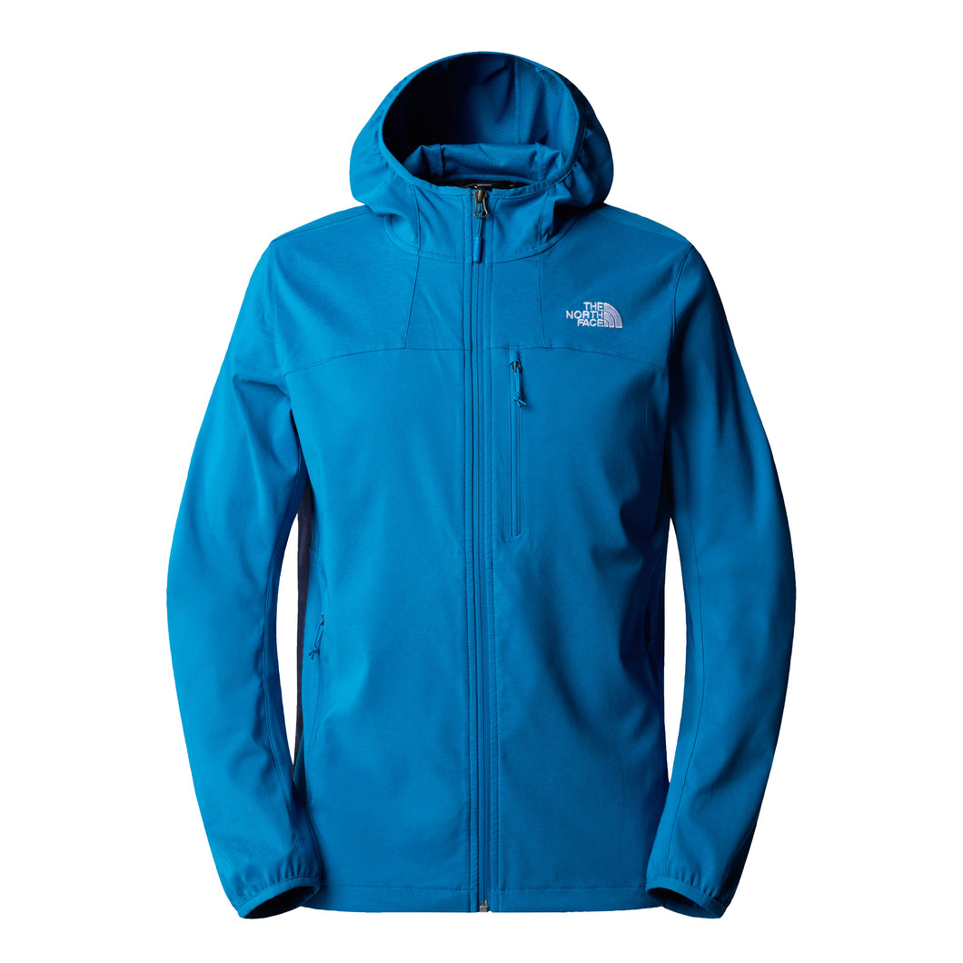 The North Face Men's Nimble Hooded Softshell Jacket (Adriatic Blue)