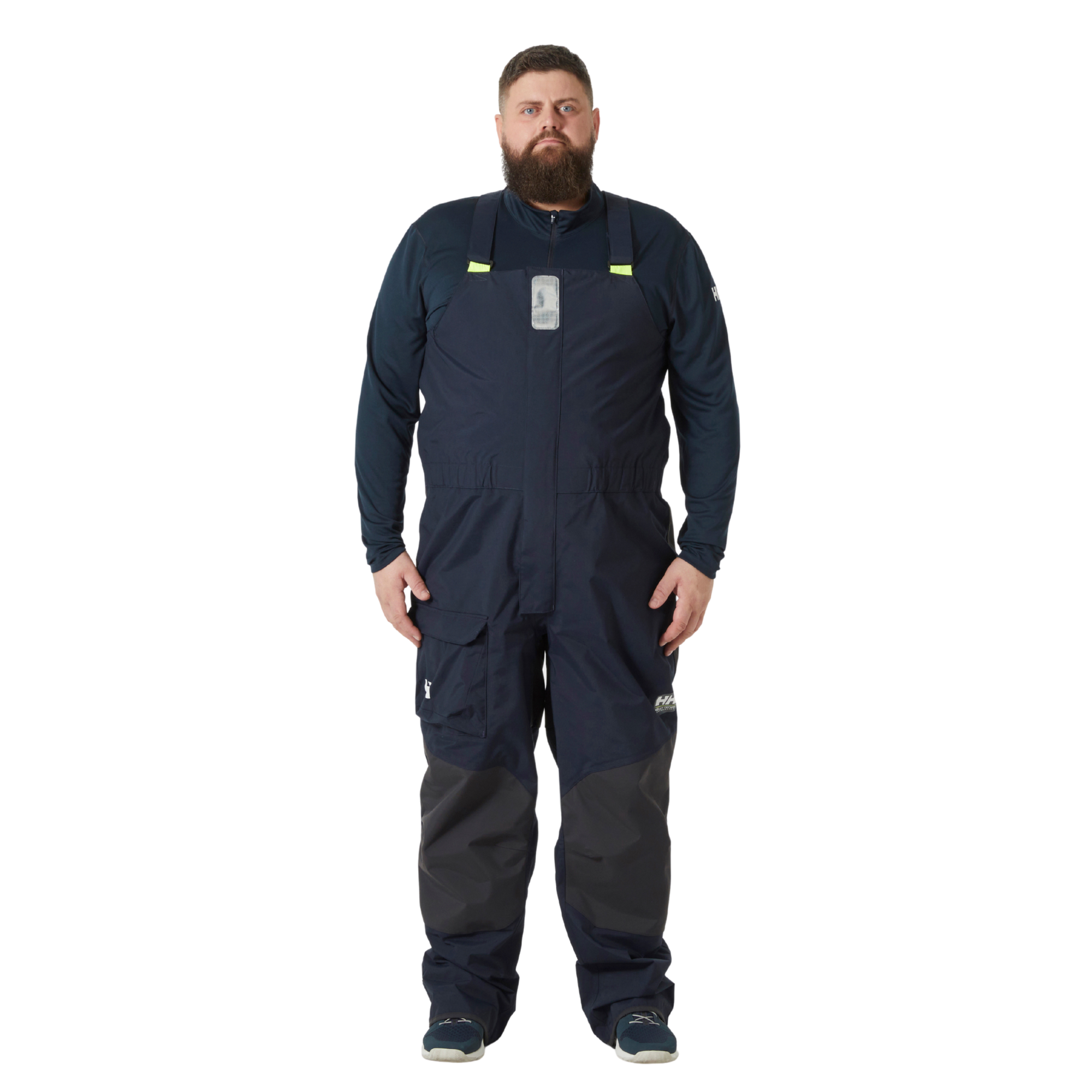 Helly Hansen Men's Pier Bib 3.0 Coastal HT 2L Sailing Trousers (Navy)