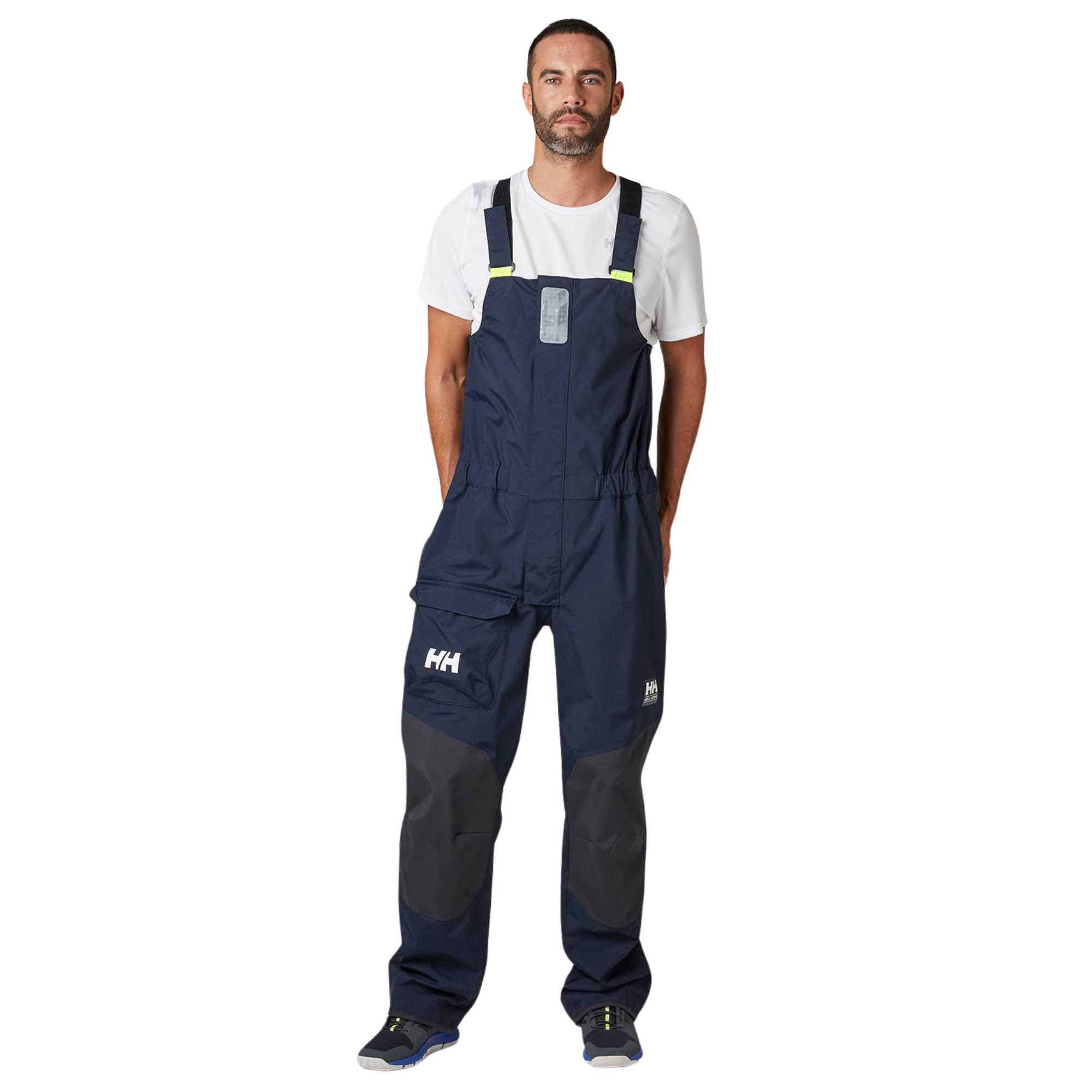 Helly Hansen Men's Pier Bib 3.0 Coastal HT 2L Sailing Trousers (Navy)