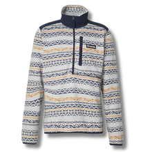 Load image into Gallery viewer, Columbia Men&#39;s Sweater Weather III Printed Half Zip Fleece (Dark Stone Madras Multi)
