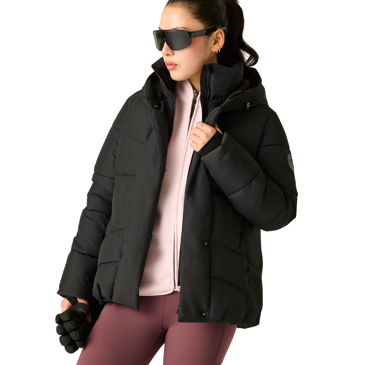 Dare 2B Women's Lustre Waterproof Insulated Jacket (Black)