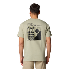 Load image into Gallery viewer, Columbia Men&#39;s Explorers Canyon Back Short Sleeve Tee (Safari/Explore Outdoors)
