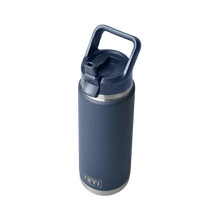 Load image into Gallery viewer, Yeti Rambler Insulated Bottle with Coloured Straw Cap (26oz/769ml)(Navy)
