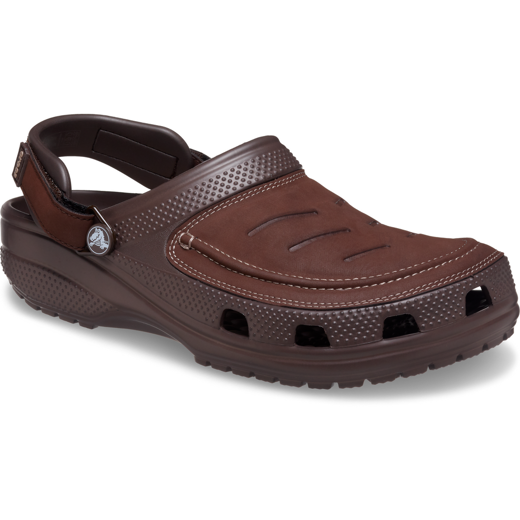 Crocs Unisex Yukon Vista II LiteRide Clogs (Espresso/Mushroom)