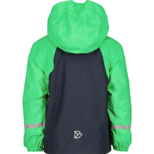 Load image into Gallery viewer, Didriksons Kids Enso 5 Waterproof Fleece Lined Jacket (Frog Green)(Ages 1-10)
