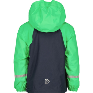 Didriksons Kids Enso 5 Waterproof Fleece Lined Jacket (Frog Green)(Ages 1-10)