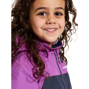 Didriksons Kids Enso 5 Waterproof Fleece Lined Jacket (Tulip Purple)(Ages 1-10)