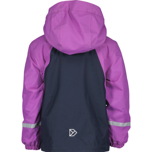 Didriksons Kids Enso 5 Waterproof Fleece Lined Jacket (Tulip Purple)(Ages 1-10)