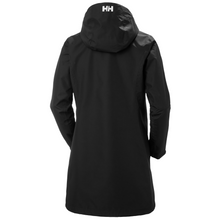 Load image into Gallery viewer, Helly Hansen Women&#39;s Long Belfast HT Waterproof Coat (Black)
