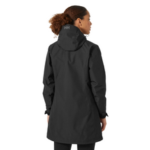 Load image into Gallery viewer, Helly Hansen Women&#39;s Long Belfast HT Waterproof Coat (Black)
